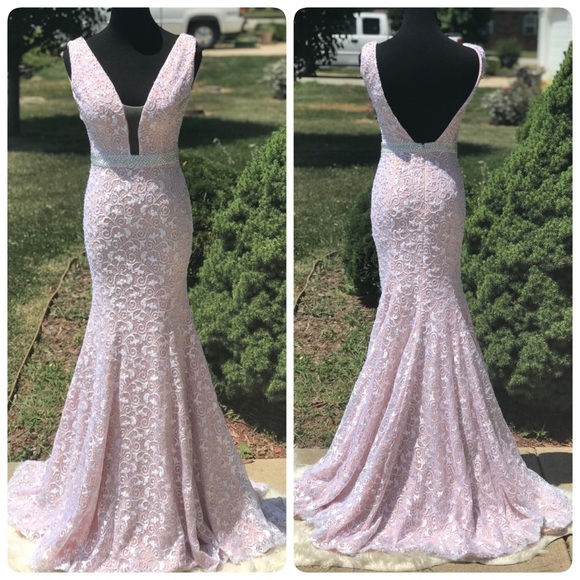 Dresses & Skirts - Light Pink Formal ball Gown Dress